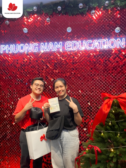 Bạn Đào Thị Mai Linh đã thành công đậu visa và bắt đầu hành trình du học nghề Đức ngành Nhân viên bán hàng