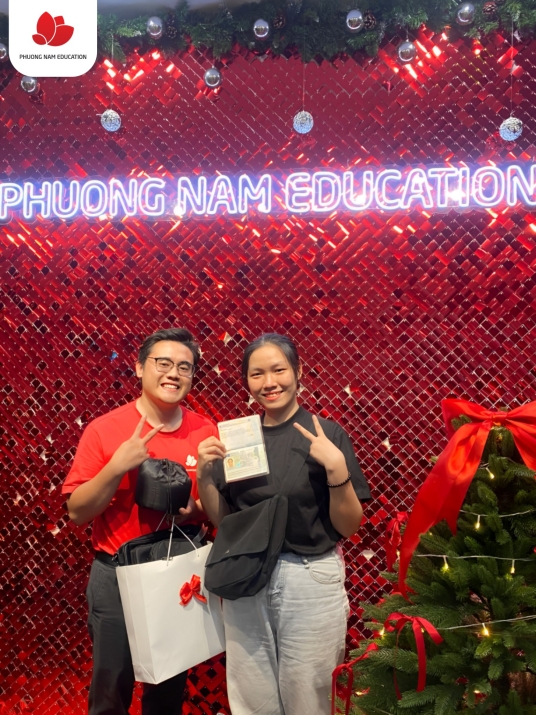 Bạn Đào Thị Mai Linh đã thành công đậu visa và bắt đầu hành trình du học nghề Đức ngành Nhân viên bán hàng
