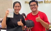 Bạn Đào Thị Mai Linh đã thành công đậu visa và bắt đầu hành trình du học nghề Đức ngành Nhân viên bán hàng