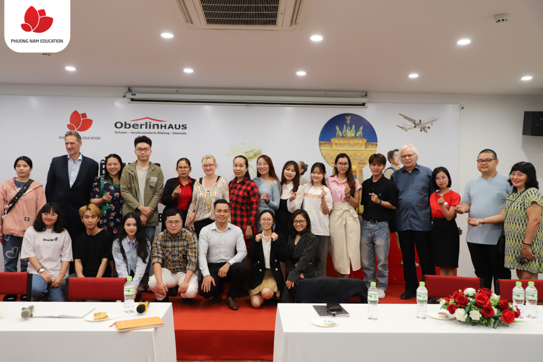 BUỔI ĐÓN TIẾP ĐẠI DIỆN TRƯỜNG OBERLINHAUS VÀ WORKSHOP “TRIỂN VỌNG DU HỌC NGHỀ ĐỨC 2024” DIỄN RA THÀNH CÔNG
