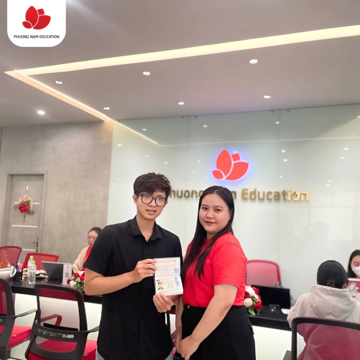 Chúc mừng bạn Trần Khánh Trung đã du học Thạc sĩ ngành Tự động hóa tại Đức thành công