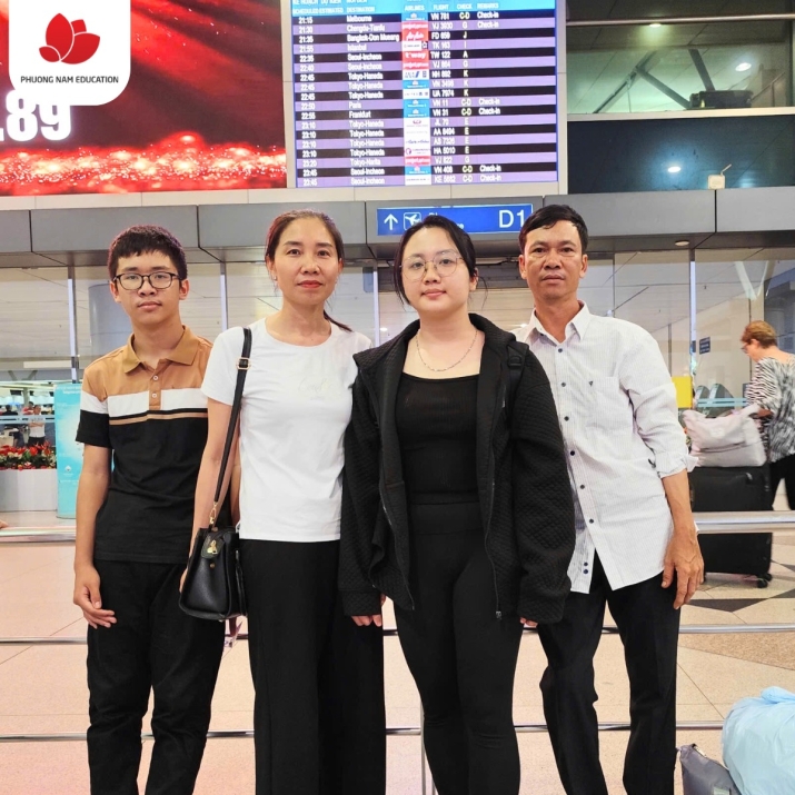 Cột mốc mới đánh dấu sự khởi đầu cho hành trình du học Đức ngành European Business Management của bạn Lan Anh
