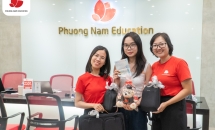 Phuong Nam Education sát cánh cùng bạn Hoàng Thị Thủy trước giờ khởi hành chuyến bay du học nghề Đức ngành Điều dưỡng