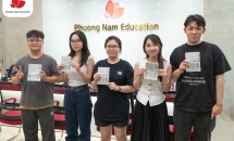 Phuong Nam Education sát cánh cùng bạn Hoàng Thị Thủy trước giờ khởi hành chuyến bay du học nghề Đức ngành Điều dưỡng