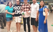 Tạm biệt Việt Nam, bạn Anh Tuấn chính thức bước vào hành trình chinh phục ước mơ du học nghề Đức ngành Đầu bếp