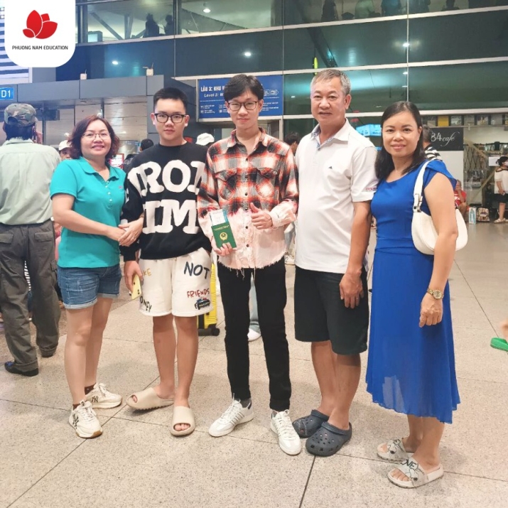 Tạm biệt Việt Nam, bạn Anh Tuấn chính thức bước vào hành trình chinh phục ước mơ du học nghề Đức ngành Đầu bếp