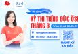 Thông báo tổ chức kỳ thi cấp Chứng chỉ năng lực tiếng Đức ÖSD tháng 03/2026