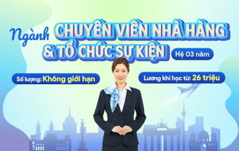 Du học nghề Đức ngành Chuyên viên Nhà hàng và Tổ chức Sự kiện năm 2025, mức lương khởi điểm từ 73 triệu