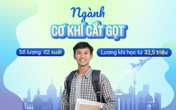 Du học nghề Đức ngành Cơ khí cắt gọt - Cơ hội vừa học vừa nhận lương thực tập ngay từ năm đầu tiên