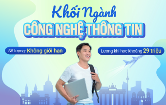 Du học nghề Đức khối ngành IT trong năm 2025 - Đài thọ học phí - Trợ cấp khi học từ 26.5 triệu/tháng