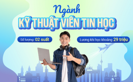 Du học nghề Đức ngành Kỹ thuật viên tin học - Nhận bằng quốc tế có hiệu lực trên toàn châu Âu