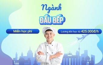 Chốt suất trở thành Đầu bếp chuyên nghiệp tại Đức - Nhập học T2.2026, nhận bằng quốc tế giá trị toàn châu Âu