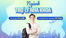 Cơ hội du học Nghề Đức – Chuyên viên hỗ trợ nha khoa Nhập học tháng 8, thực tập có trợ cấp
