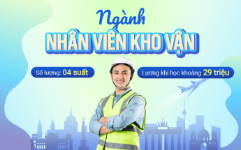 Du học nghề Đức ngành Nhân viên kho vận, đài thọ học phí, lương khi còn học từ 29 triệu