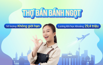 Khởi đầu sự nghiệp tại Đức với ngành Bán bánh ngọt, vừa học vừa nhận trợ cấp 29 triệu/tháng