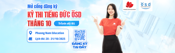 Phuong Nam Education tổ chức kỳ thi cấp Chứng chỉ năng lực tiếng Đức ÖSD 