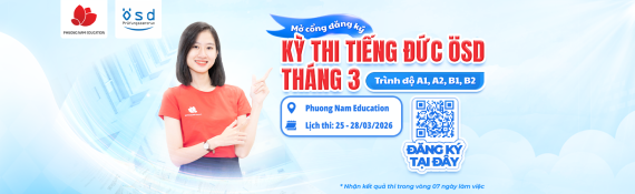 Phuong Nam Education tổ chức kỳ thi cấp Chứng chỉ năng lực tiếng Đức ÖSD 