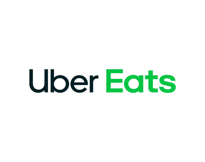 Logo thương hiệu của Uber Eats