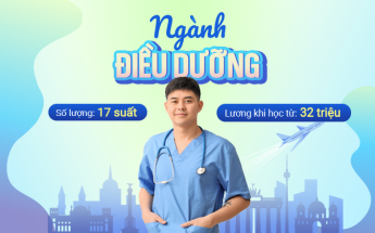 Chọn du học nghề Đức ngành Điều dưỡng, miễn học phí, vừa học vừa làm, lương từ 32 triệu