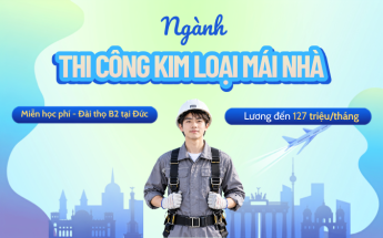 Trở thành Kỹ thuật viên thi công kim loại mái nhà tại Đức -  Lương chính thức đến 127 triệu VNĐ