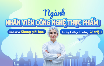 Du học nghề Đức ngành Công nghệ thực phẩm, nhận ngay 30.000.000Đ khi có bằng B1 tiếng Đức