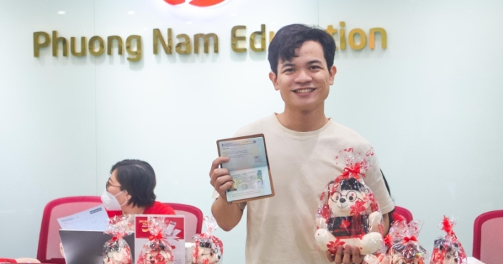 NGUYỄN HOÀNG MINH TÂM - DU HỌC SINH DU HỌC NGHỀ ĐỨC NGÀNH ĐIỀU DƯỠNG