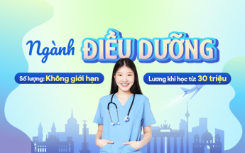 Tuyển sinh du học nghề Đức ngành Điều dưỡng - Miễn học phí, lương khi học từ 30 triệu đồng