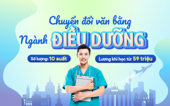 Trở thành Điều dưỡng viên chính thức tại Đức - Miễn học phí, miễn CMTC, lương khi học từ 59 triệu