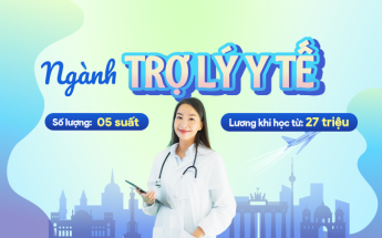 Tuyển sinh du học nghề Đức ngành Trợ lý Y tế - Miễn học phí, nhập học ngay T9.2024