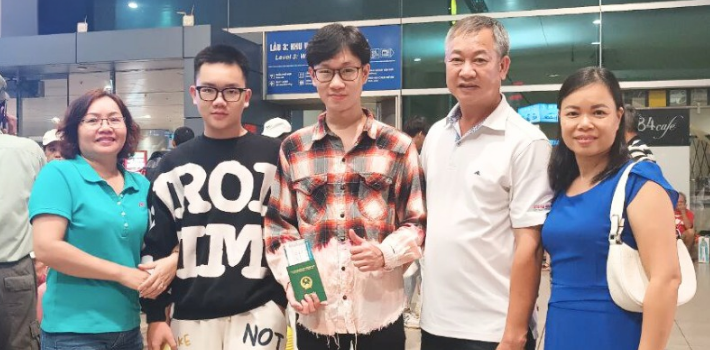 Tạm biệt Việt Nam, bạn Anh Tuấn chính thức bước vào hành trình chinh phục ước mơ du học nghề Đức ngành Đầu bếp