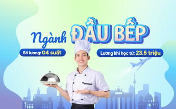 Du học nghề Đức ngành Đầu bếp 2025 - Miễn học phí, lương khi học lên đến 31 triệu/tháng, được trợ cấp ăn uống