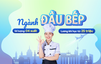 Du học nghề Đức ngành Đầu bếp, mức lương khởi điểm 73 triệu, nhập học ngay T8/2025