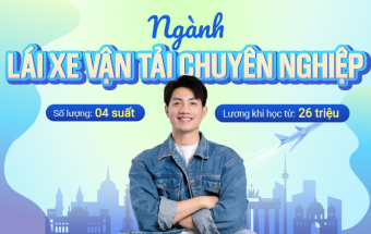 Ứng tuyển du học nghề Đức ngành Lái xe vận tải chỉ với bằng THPT, cơ hội nhận chứng chỉ quốc tế sau 03 năm