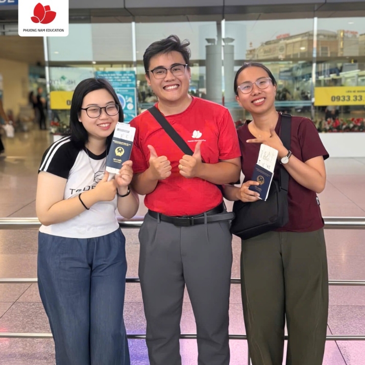 Chúc mừng Truyền Thúy và Minh Thương đã cất cánh sang Đức khởi đầu hành trình học tập ngành Điều dưỡng đầy hứa hẹn