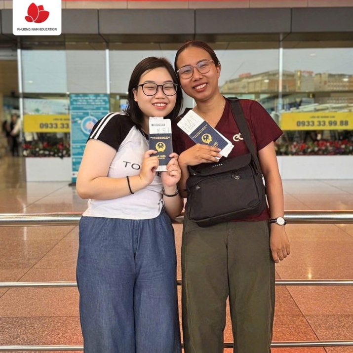 Chúc mừng Truyền Thúy và Minh Thương đã cất cánh sang Đức khởi đầu hành trình học tập ngành Điều dưỡng đầy hứa hẹn