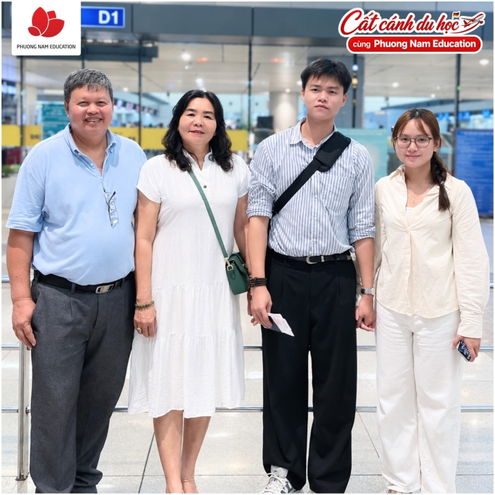 Trung Tín cất cánh sang Đức, tiếp nối hành trình chinh phục ngành Cơ khí 