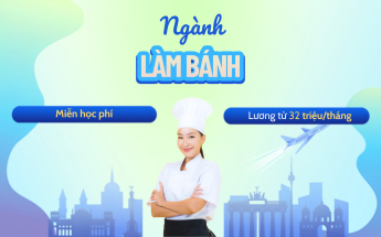Cơ hội trở thành Thợ làm bánh chuyên nghiệp tại Đức chỉ với bằng THPT & tiếng Đức B1