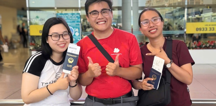 Chúc mừng Truyền Thúy và Minh Thương đã cất cánh sang Đức khởi đầu hành trình học tập ngành Điều dưỡng đầy hứa hẹn
