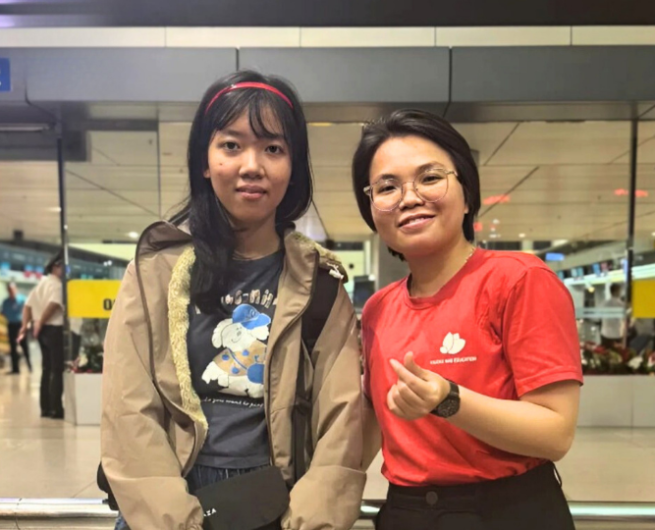 Du học sinh Yến Vy đã đặt chân đến Đức, bắt đầu hành trình du học nghề ngành Nhà hàng đầy rộng mở