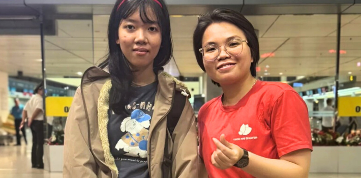 Du học sinh Yến Vy đã đặt chân đến Đức, bắt đầu hành trình du học nghề ngành Nhà hàng đầy rộng mở