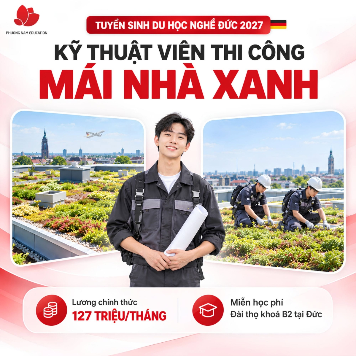 Tuyen-sinh-du-hoc-nghe-duc-thi-cong-mai-nha-xanh