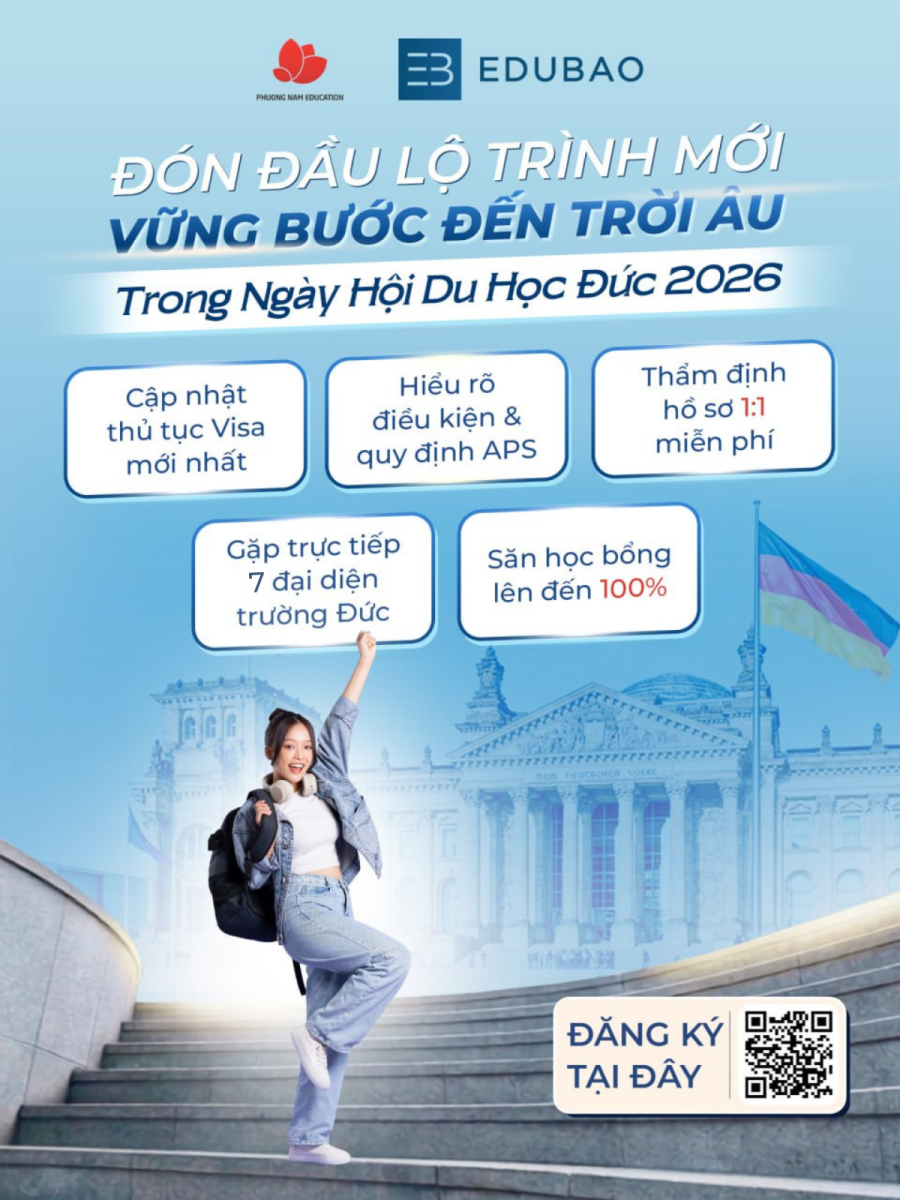 Sự kiện "Ngày hội Du học Đức 2026"